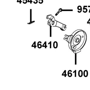 46410-LBD4-900 ARM FR BRAKE LH — diagram cutout