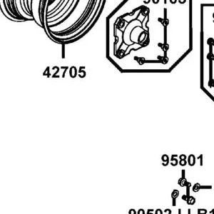 4054A-LBD4-900 DRIVE CHAIN ADJUSTER ASSY — diagram cutout