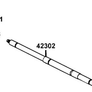 42302-PTA7-900 AXLE SHAFT REAR — diagram cutout