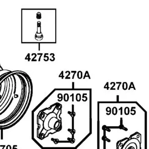 4270A-PTA7-900-NES HUB ASSEMBLE — diagram cutout