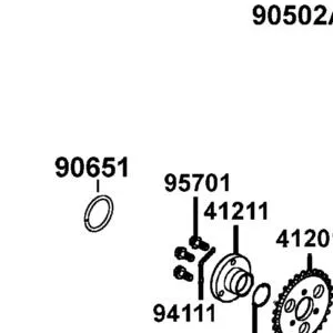 90651-PTA7-900 RING SNAP — diagram cutout