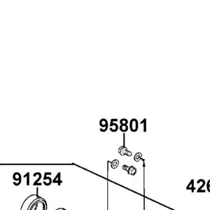 95801-LLB1-900 BOLT FLANGE 12X28 — diagram cutout