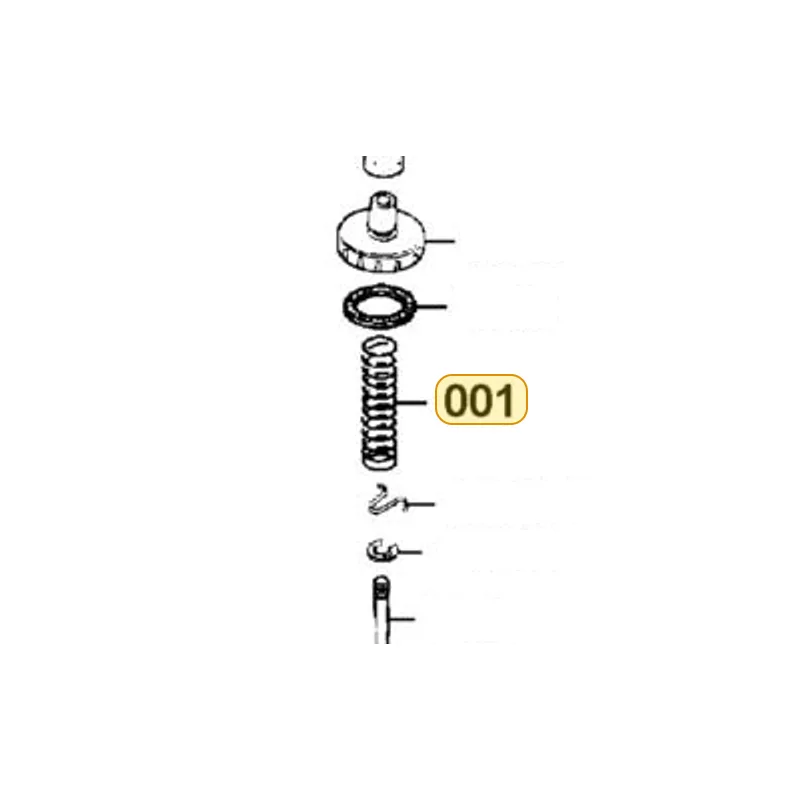 001-C4T2-04000-K SPG COMPR — diagram cutout