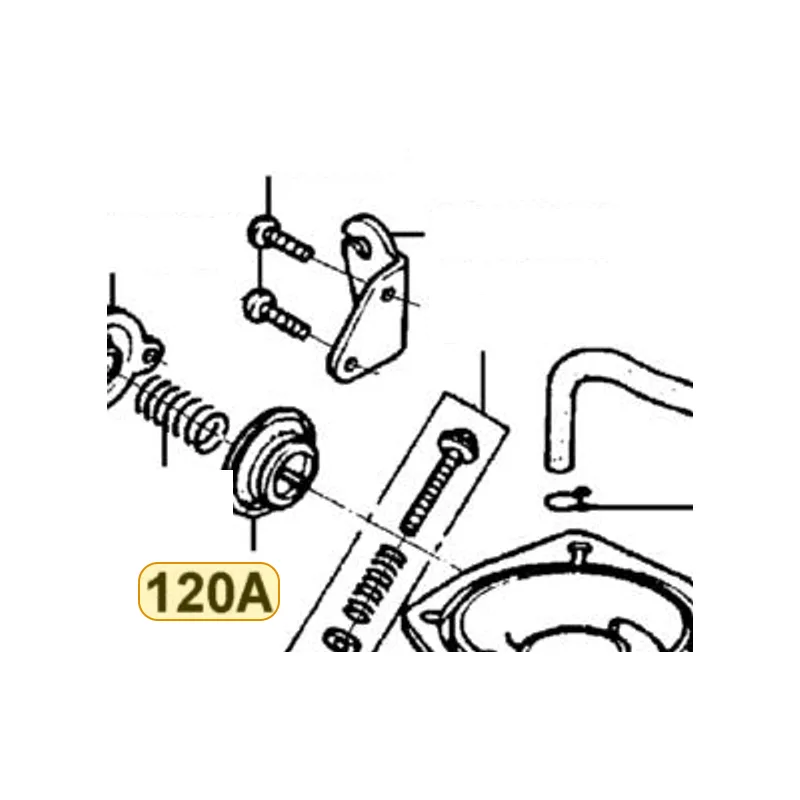 120A-106H-9901 DIAPHRAGM COMP — diagram cutout