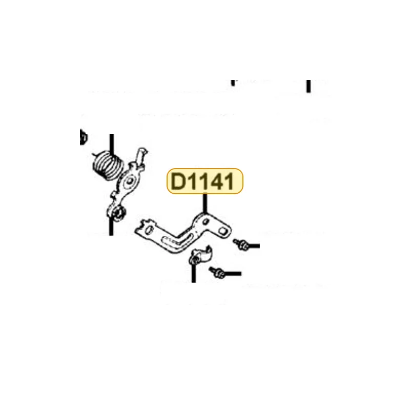 D1141-A63-0100 WIRE STAY — diagram cutout