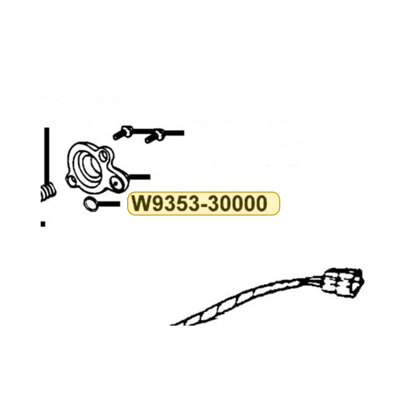 W9353-30000 U-RING — diagram cutout