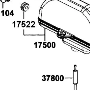 17500-BLD3-M00 TANK FUEL — diagram cutout