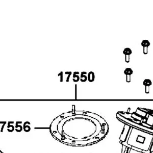 17550-BLD3-M00 PUMP ASSY FUEL — diagram cutout