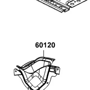 60120-ABC9-M00-N1R COVER R FLOOR (Black) — diagram cutout