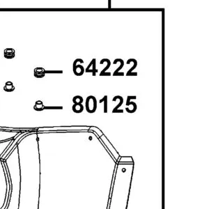 80125-LBD4-900 COLLAR FLOOR — diagram cutout