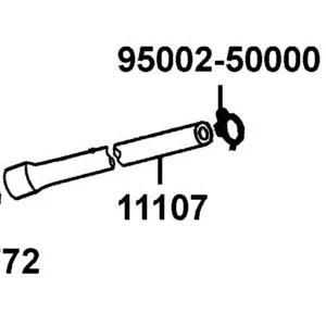 11107-LBD4-900 TUBE A — diagram cutout