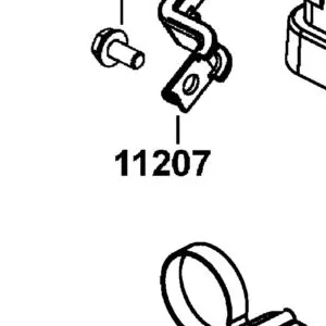 11207-PTA7-900 STAY A/C CASE — diagram cutout