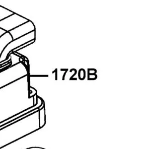 1720B-LBD4-900 COVER ASSY AIR/C — diagram cutout