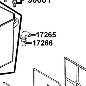 17266-KGG7-001 PACKING ACV JOINT — diagram cutout