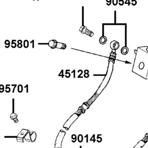 45128-LBA7-900 HOSE ASSY FR (C/P R) BRK — diagram cutout