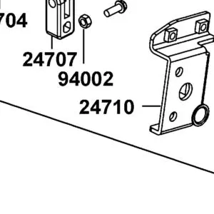 24710-ABC9-M00 STAY CHANGE HANDLE — diagram cutout
