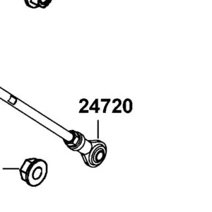 24720-LCA4-E00 ROD ASSY CHANGE HANDLE — diagram cutout