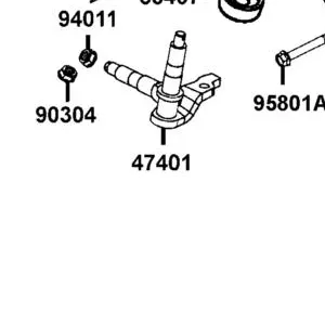 47401-LBD4-900 SHAFT R STEERING — diagram cutout