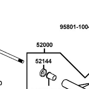 52000-PTA7-900 FORK ASSY, RR — diagram cutout