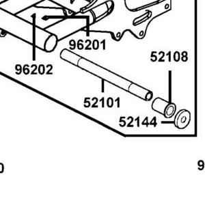 52101-LBD4-900 COLLAR RR FORK DIST — diagram cutout