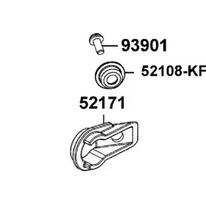 52171-PTA7-900 SLIDER CHAIN — diagram cutout