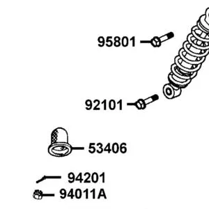 92101-10040-0G BOLT HEX 10X40 — diagram cutout