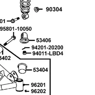 94201-20200 PIN SPLIT 2*20 — diagram cutout