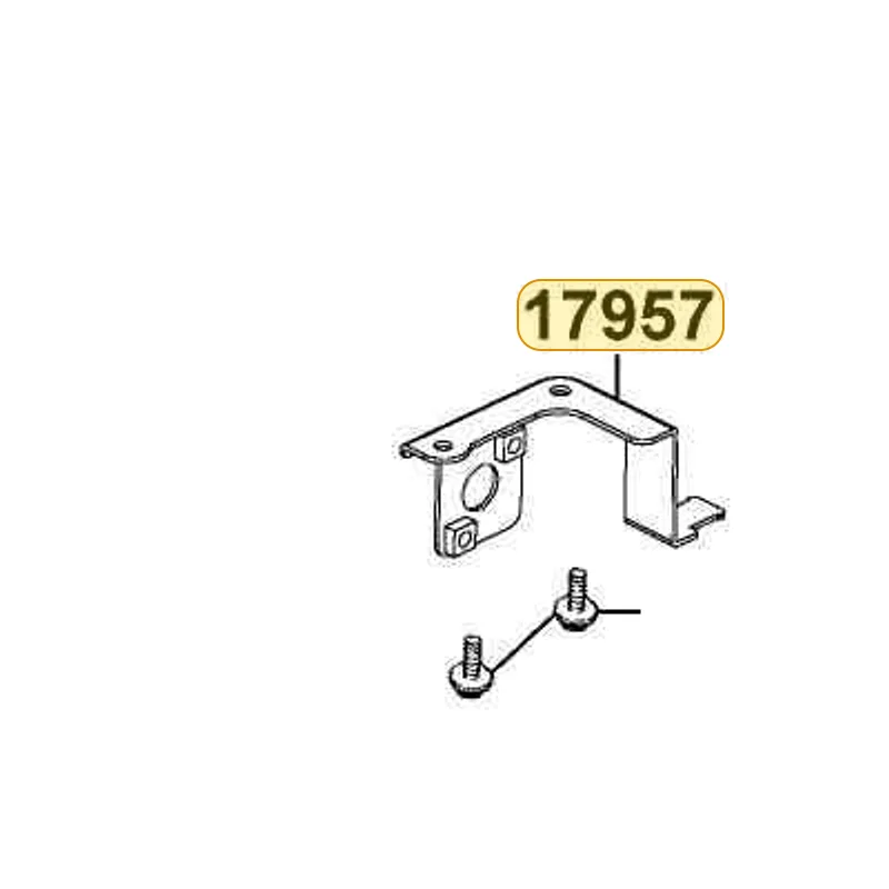 17957-LBA7-900 STAY FUEL COCK & STRAINER — diagram cutout