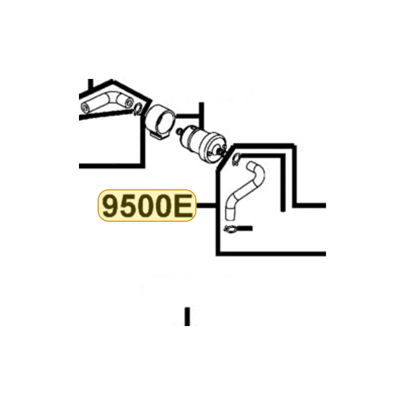 9500E-LBA7-900 TUBE ASSY FUEL — diagram cutout