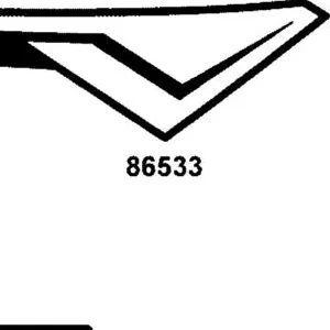 86533-BLD3-M00-T02 STRIPE L FENDER FR — diagram cutout