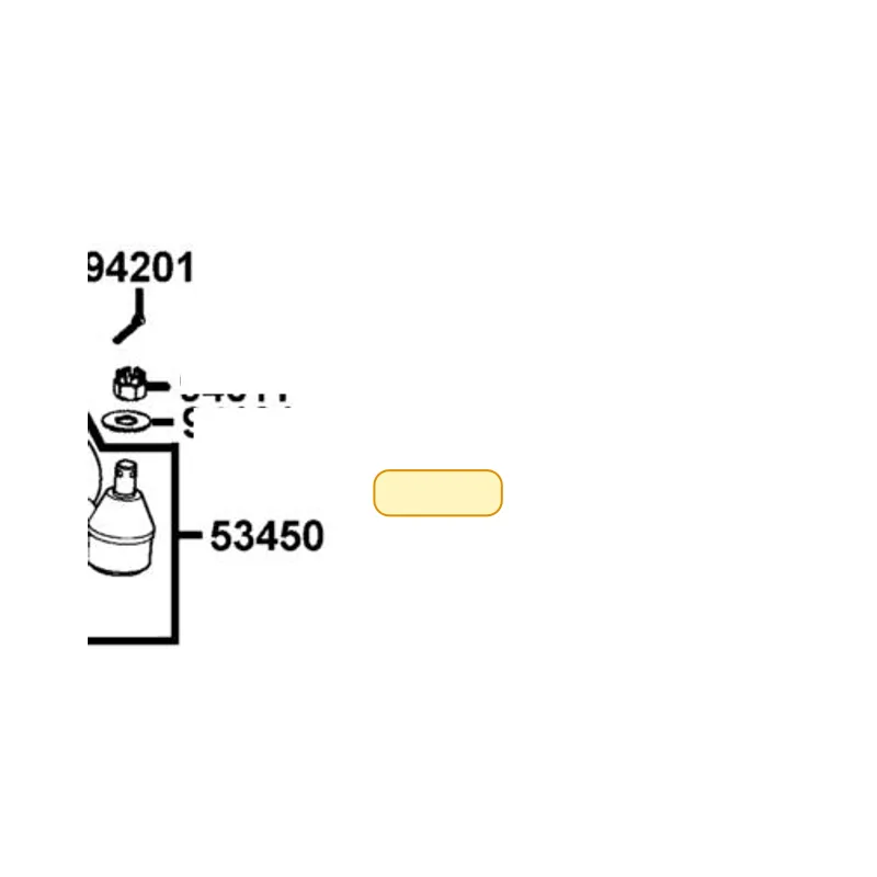 53450-LBA7-900 ARM ASSY R LOW SWING — diagram cutout