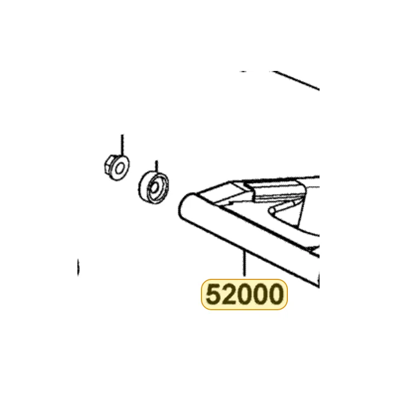 52000-LBA7-E70-M2S FORK ASSY RR — diagram cutout