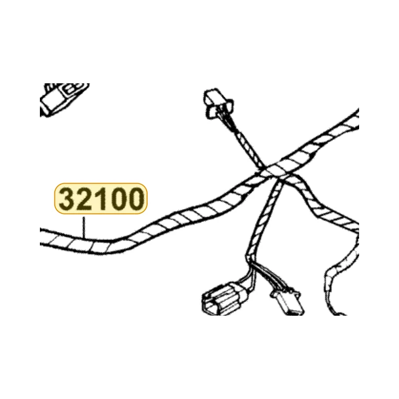 32100-LBA7-900 HARNESS WIRE — diagram cutout