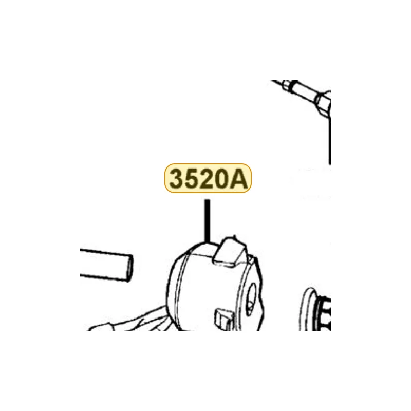 3520A-LBA7-900 SW ASSY LH HANDLE COMP — diagram cutout