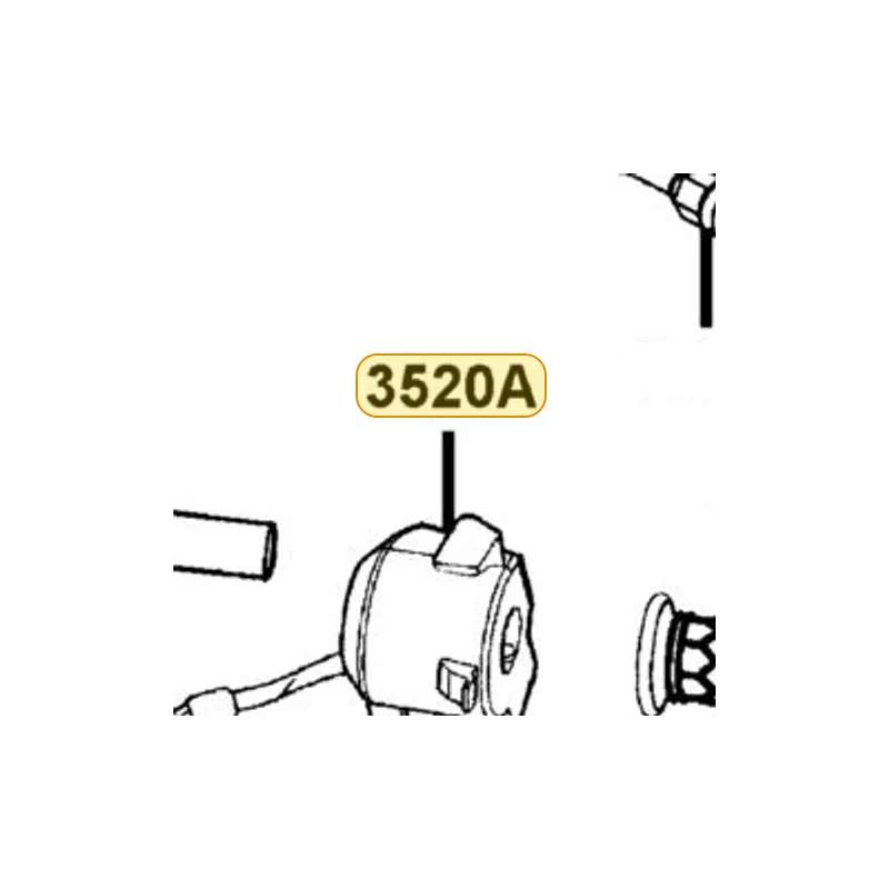 3520A-LBA7-700 SW ASSY LH HANDLE COMP — diagram cutout