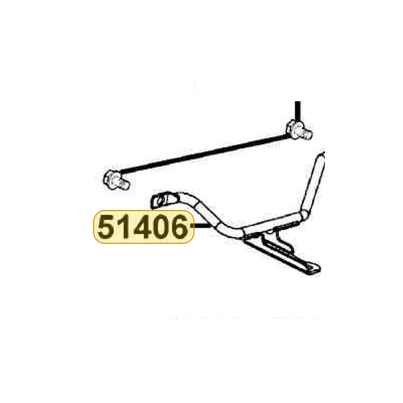 51406-LBA7-600 STAY R FR FENDER — diagram cutout