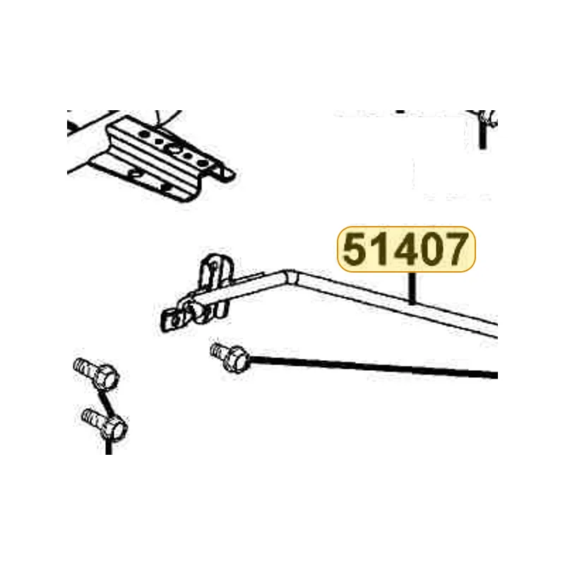 51407-LBA7-600 STAY L FR FENDER — diagram cutout