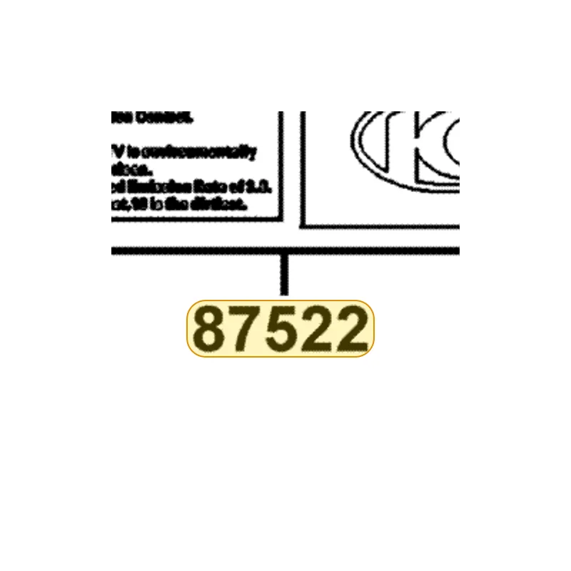 87522-LCA5-M30-T01 USA EPA HANG TAG — diagram cutout