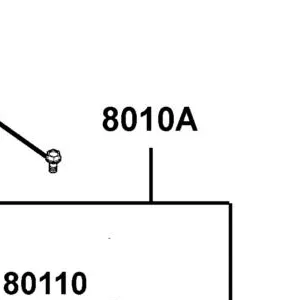 8010A-LEC1-M00-N1R FENDER ASSY REAR (Black) — diagram cutout