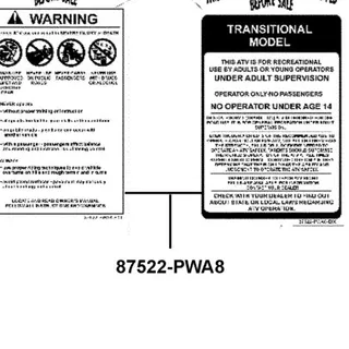 87522-PWA8-M35-T01 HANG TAG TRANSITION — diagram cutout