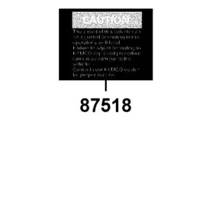 87518-AHA5-M30-T01 CAUTION LABEL — diagram cutout