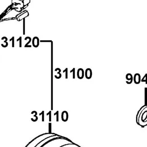 31100-AGA1-M00 AC GEN ASS'Y — diagram cutout