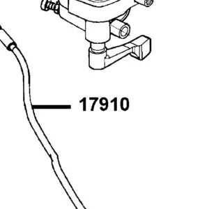 17910-PRB3-900 CABLE COMP THROTTLE — diagram cutout