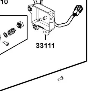 33111-AED7-900 LIGHT HEAD CONTROL UNIT — diagram cutout