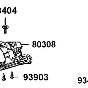 80308-AHA9-E00-N1R COVER LH TAIL LIGHT (Black) — diagram cutout