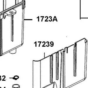 17239-LBA7-M00 SHIELD AIR/C — diagram cutout