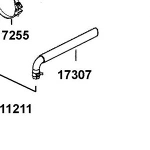 17307-BAC1-M01 HOSE ASSY CANISTER-AIR/C — diagram cutout
