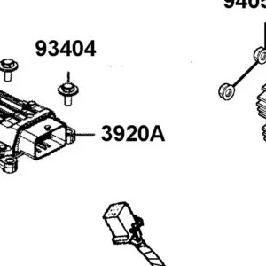 3920A-BAC1-M00 MODULE ASS'Y ECU — diagram cutout