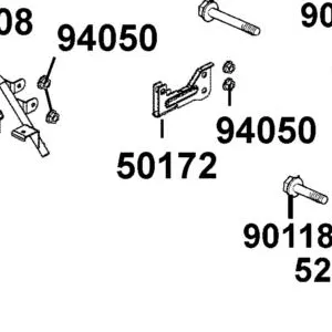 50172-BAC1-M00 STAY COUPLER — diagram cutout