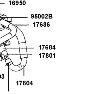 17684-BAC1-M00 TUBE B ASSY AIR — diagram cutout